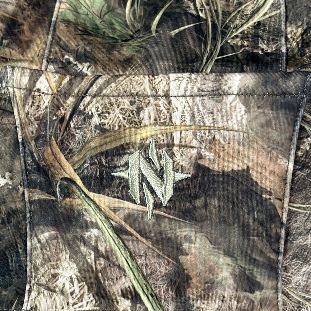 Nomad WPF Hunting Hoodie Mossy Oak Migrate Camo 1/4 Zip Mens Size L N1300052 - Picture 9 of 9